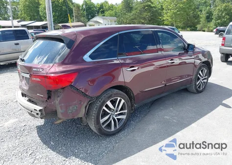 2014 Acura Mdx z USA, uszkodzony, nr VIN 5FRYD4H29EB030187